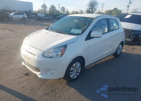 2015 Mitsubishi Mirage De from USA, damaged, VIN ML32A3HJ3FH044575